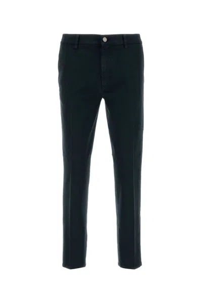 PT TORINO NAVY BLUE STRETCH COTTON REGGAE PANT