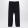 Pt Torino Wool Trousers With Cuffed Hem And Pleats In Blue