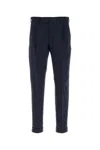 Pt Torino Rebel Mohair And Wool Trousers In Blue