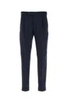 Pt Torino Rebel Mohair And Wool Trousers In Blue
