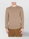 Pt Torino Neck Crew Cross Long Ribbed Cuffs