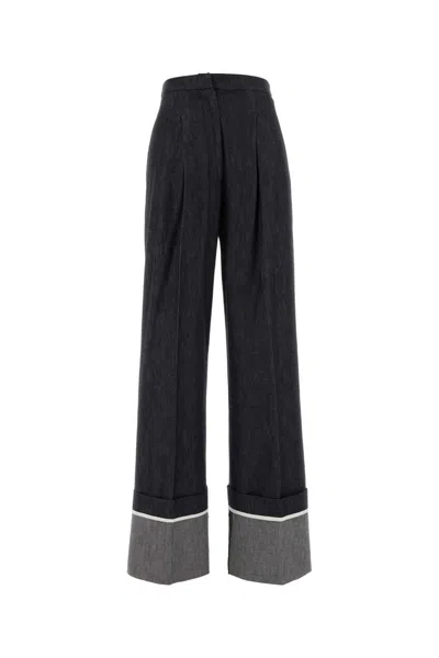Pt Torino Nero Trousers In Blue
