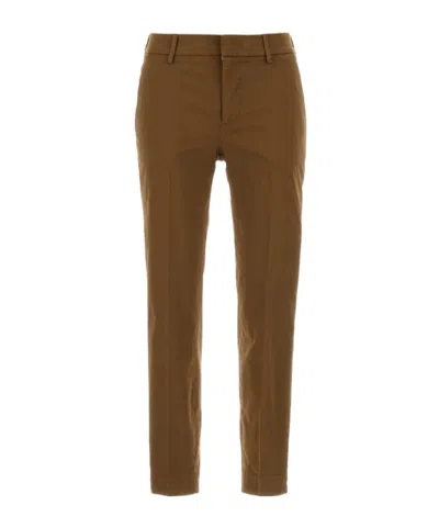 Pt Torino Pantalone Sigaretta New York In Brown