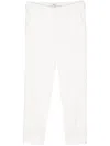 Pt Torino New York Cigarette Trousers In White