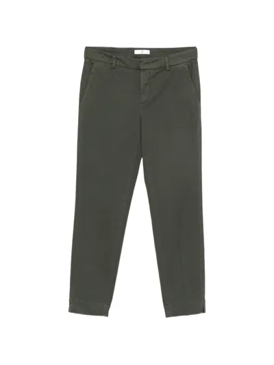 Pt Torino New York Straight-leg Trousers In Green