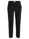 Pt Torino New York Velvet Trousers In Black