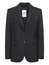 Pt Torino Notched-lapel Single-breasted Blazer In Black