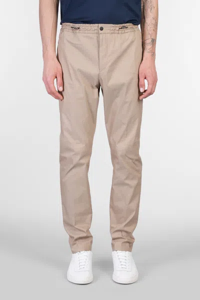Pt Torino Nu56 Pants In Camel Cotton