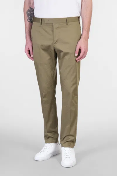 Pt Torino Nu68 Pants In Green Cotton