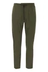 PT TORINO PT TORINO "OMEGA" TROUSERS IN TECHNICAL FABRIC