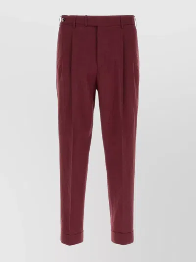 PT TORINO PANT PLEATED FRONT WOOL BLEND
