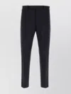 Pt Torino Midnight Blue Stretch Wool Edge Cigarette Pant
