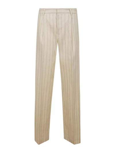 Pt Torino Pantalón Casual - Crema In White