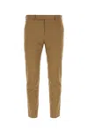 Pt Torino Dieci Camel Wool Trousers With Contemporary Edge Collection In 0130