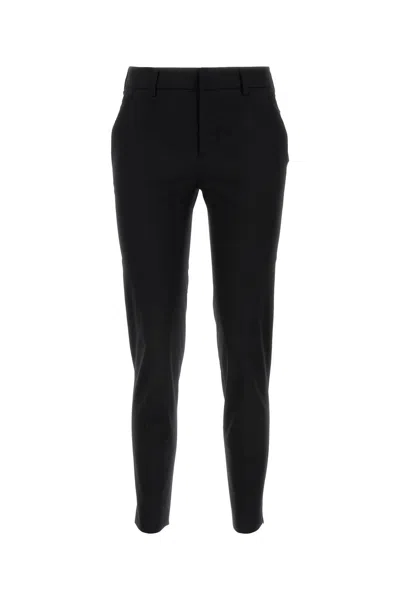 PT TORINO PT TORINO BLACK STRETCH COTTON PANT