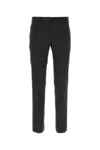 Pt Torino Dark Grey Stretch Cotton Chino Pant