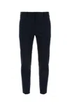 Pt Torino Dark Grey Stretch Cotton Chino Pant