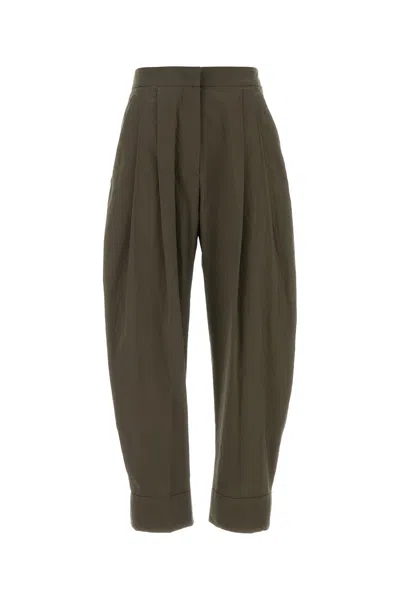 Pt Torino Khaki Cotton Cloe Pant In Brown