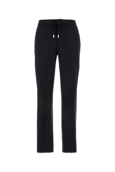 PT TORINO MIDNIGHT BLUE STRETCH WOOL BLEND PANT