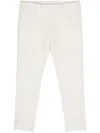 Pt Torino Edge Tailored Chino Trousers In White