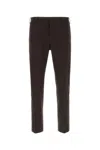 Pt Torino Cotton Trousers With Front And Back Pockets