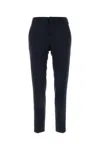 Pt Torino Stretch Viscose Trousers With Front And Back Pockets