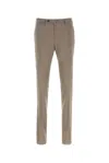 Pt Torino Stretch Virgin Wool Tailored Suit Pant In Neutral