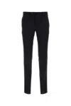 Pt Torino Stretch Wool Pant With Modern Tailoring In Blue