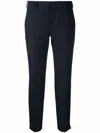 Pt Torino Pantaloni Classici New York In Tessuto Tecnico In Blue