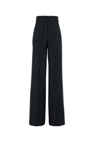 Pt Torino Dark Blue Denim Palazzo Jeans