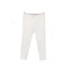 Pt Torino Beige Tailored Trousers With Hidden Closure In White