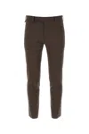 Pt Torino Dieci Brown Trousers In 0175