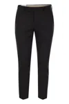 Pt Torino Man Pants Black Size 34 Cotton, Elastane