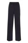 Pt Torino Lorenza - Lyocell And Cotton Trousers In Blue