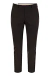 Pt Torino Dieci Brown Trousers In Brown