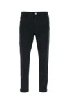 Pt Torino Tailored Trousers With Blend Fabric And Refined Fit In Black