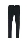 Pt Torino Tailored Trousers With Blend Fabric And Refined Fit In Black