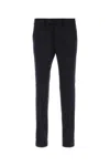 Pt Torino Trousers Tailored Cuffed Hem In Black