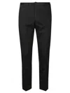 Pt Torino Cotton Pants In Black