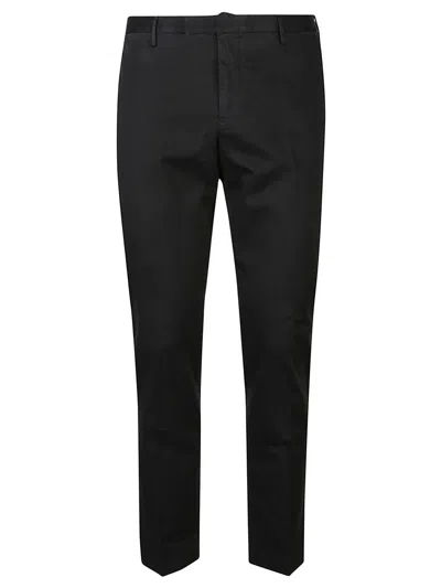 Pt Torino Cotton Pants In Black