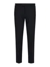 Pt Torino Wool Trousers In Black