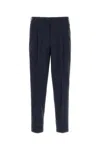 Pt Torino Tailored Blue Trousers With Subtle Crease In Blue