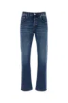Pt Torino Stretch Denim Swing Jeans In Blue