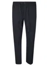Pt Torino Drawstring Trousers In Blue