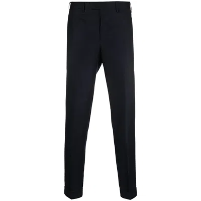 Pt Torino Straight-leg Casual Pants In Black