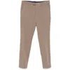 Pt Torino Cotton Pants In Brown