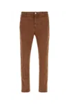 Pt Torino Pttorino Pantaloni Dal Taglio Slim In Brown