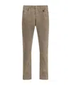 Pt Torino Corduroy Five-pocket Trousers In Brown