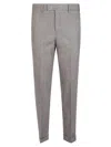 Pt Torino Virgin Wool-blend Pants In Gray