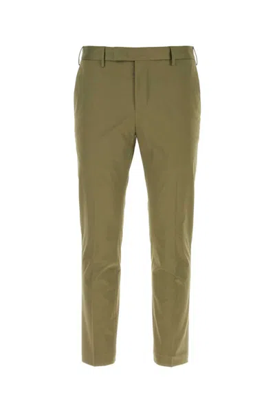 Pt Torino Trousers In Green